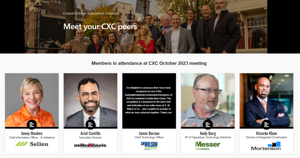Make it easy for CAB members to network with each other
