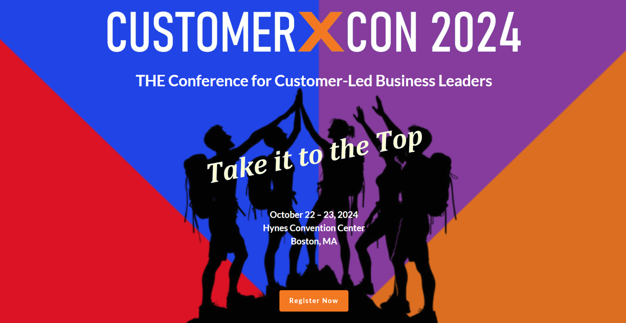 CustomerXCon 2024: The Conference for Customer-Led Business Leaders