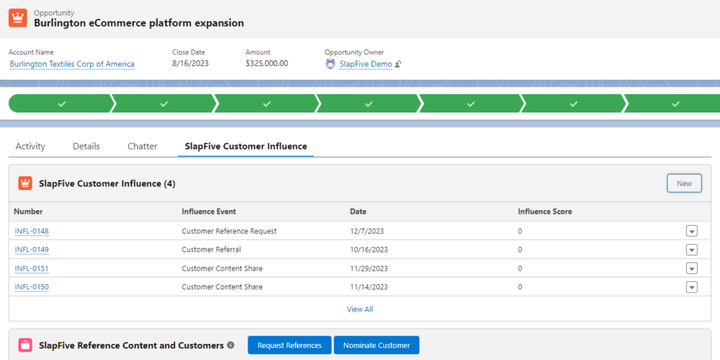 Capture and score every type of influence events Image