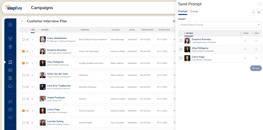 Engage customers at each campaign stage Image