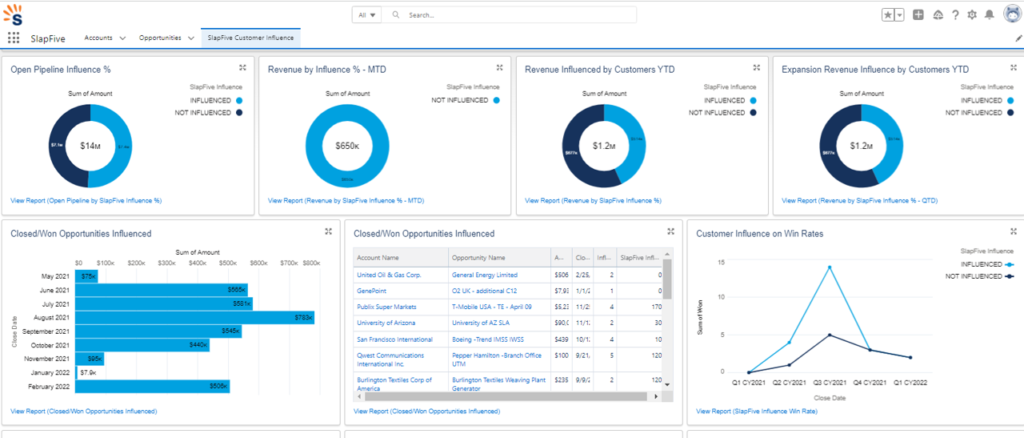 Measure revenue influence with robust analytics dashboard Image
